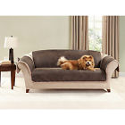 047293430589 Sure Fit Vintage Leather Reversible Sofa Cover