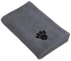 072724427654 Bone Dry Dog Drying Towel Microfiber Grey