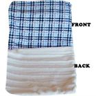 099994819668 Undisclosed Luxurious Plush Carrier Blanket Blue Plaid
