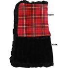 099994830243 Undisclosed Luxurious Plush Pet Blanket Red Plaid Full