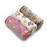1 Pack 3 Puppy Dog Blankets Super Soft Warm Sleep Mat Fluffy Premium Fleece