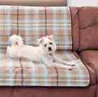 1011 Generic Pet Plaid Dog Cat Bed Deluxe Blue Brown Soft Large Warm Blanket Fleece Throw 810136010114