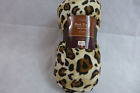 111943 Northpoint Leopard Throw 50 X 60 Plush Soft Cozy New 008953739732