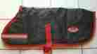 652993 1200d Weatherbeeta Aqha Parka Dog Coat-waterproof Triple Weave-blk Red Sz 32