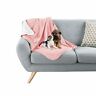 193420195682 Petmaker Waterproof Pet Blanket Reversible Pink Lap Throw