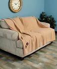 3021668 Afoyft Oversized Sherpa Pet Throw Blanket Camel