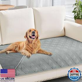 B0dgqf2x5w 3m Waterproof Reversible Dog Blanket Soft Pet Couch Cover Washable 30 Inch X70 Grey
