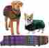 467089orcpl28 Centaur Dog Blanket 28 Orchid Plaid 841095597941