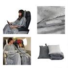 5060640780002 Travel Pillows Some Zzzs Luxurious Plush Blanket Shredded