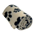 5700 Evelots Pet Dog Cat Puppy Kitten Soft Blanket Doggy Warm Bed Mat Paw Print Throw 750022132226