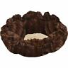 616043423241 Bessie And Barnie Ultra Plush Godiva Brown Natural
