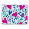 616913435992 Kess Inhouse Emine Ortega Hearts Flutter Dog Blanket
