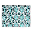 616913439310 Kess Inhouse Jacqueline Milton Oak Leaf Turquoise Floral