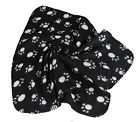 6430 Dog Cat Pet Blanket Fleece Warm Sleep Soft Bed Puppy Cozy Nest Black Color 755187516430