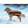 649982771876 Rambo Deluxe Dog Blanket Gold Witney Stripe Xxxl