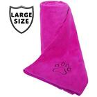 652811860832 Microfiber Shower Bath Accessories Pet Towel With Embroidered