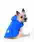 700133 Fashion Pet Lookin Good Hooded Blanket Coat For Dogs Blue Stripes Reversible New 660204014922