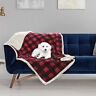 730440428132 Pawsse Buffale Red Tuape Waterproof Dog Blanket Premium