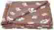 74468 Pet Blanket For Couch Soft Comfy Dog Furniture Car 63 X 59 Brown Cat Kitty 764655274468