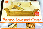 7881 K H Thermo Heated Furniture Cover Brown Living Room Loveseat New 655199078813