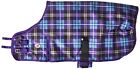 80-8081pr-xxl Cutenfuzzy Arctic Purple Plaid Super Tough Dog Coat 1002350198559
