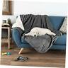 80-pet6152 Petmaker Waterproof Pet Blankets Soft Plush Throw Protects Couch Chairs