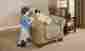 805635-w Photomama New Love Seat Furniture Protector Wine Mocha 760028200317