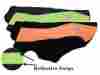 8065-2-eb41 Cutenfuzzy Reflective Double Layered Fleece Adventure Dog Coat Lot Of 2