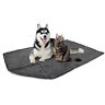 840168302284 Petami Fluffy Waterproof Dog Blanket Fleece Grey
