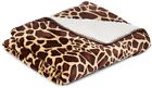 9050 American Kennel Club Animal Pet Throw Blanket Giraffe 840294103359