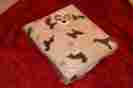 01544 99.95 Carolina Pet Company 60 X90 Plush Embossed Throw Paw Print Dog Retail 086268030980