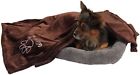 A304 Winthome Reversible Dog Bed Blanket Large Pet Flannel Soft Throw