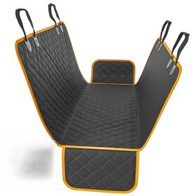 Active Pets 614234112462 Orange Xl Dog Car Hammock Back Seat Cover Waterproof Backseat Co