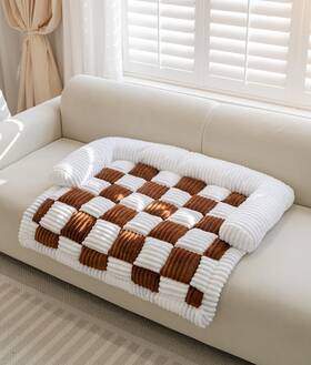 Aeeis-064 Aeeishomereform Couch Cover For Dogs Washable Calming Dog Bed Mats Non Slip Pet Cou