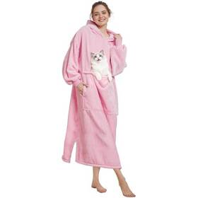 Aemilas B0b63tfx9b Wearable Blanket Hoodie - Pet Friendly Oversized