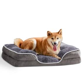 Tt-0921-fx-sgy Aidoly Orthopedic Dog Bed For Small Dogs Waterproof Memory Foam Pet Beds With Sides