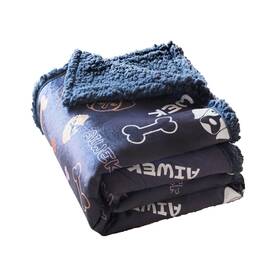 Aiwek 734172249621 Dog Blanket Soft Fleece Blankets For Large Dogs Fluffy Flannel Pet Cat P