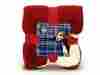 Akc0648tan American Kennel Club Dog Blanket Red 856025016157