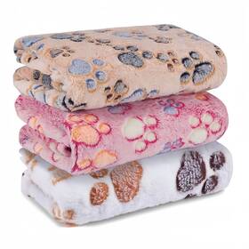 Alpacasso 313100752718 3 Blankets Super Soft Fluffy Premium Fleece Pet Blanket Flannel Throw For Dog Ca