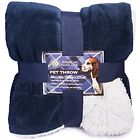 Ame-4361 Americankennelclub Dog Blanket Navy 856025016164