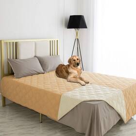 Ameritex 313105347346 Waterproof Dog Bed Cover Pet Blanket With Anti-slip Back For Furniture