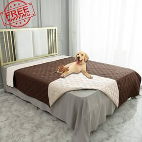 Ameritex 445003948905 Waterproof Dog Bed Cover Pet Blanket For Furniture Couch Sofa Rever