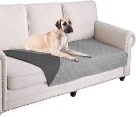 Ameritex 711181950175 Waterproof Reversible Dog Bed Cover Pet Blanket For Furniture Couch Sofa An
