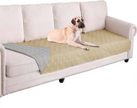 Ameritex 744759525734 Waterproof Dog Bed Cover Pet Blanket For Furniture Couch Sofa Rever