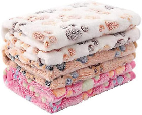 Amzkiki 1 Pack 3 Puppy Blankets Blanket Small Warm Soft Fleece