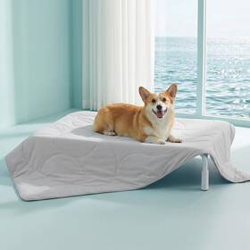 Apollo 744759611598 Zomisia Premium Cooling Blanket For Large Dogs - Q-max 0.5 Breathable Washable D