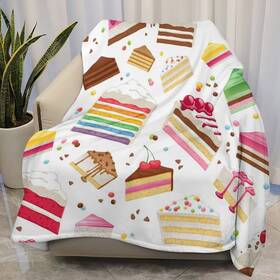 Jj0519079 Auhomea Sweet Cakes Throw Blanket Lightweight Flannel Fleece Blankets Warm And Cozy S
