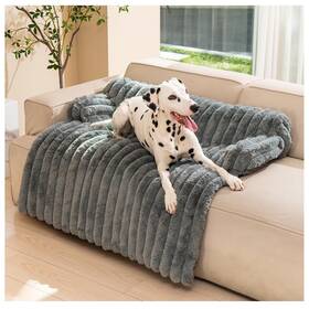At-08366135 Avont Dog Bed Mat For Couch Warm Fluffy Calming Sofa Topper Furniture Protec