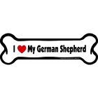 B0089 Memorials Bone Car Magnet Love 729173900893