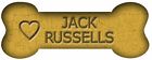 B0896 Imagine This By Car Magnet Biscuit Bones Love Jack Russells
